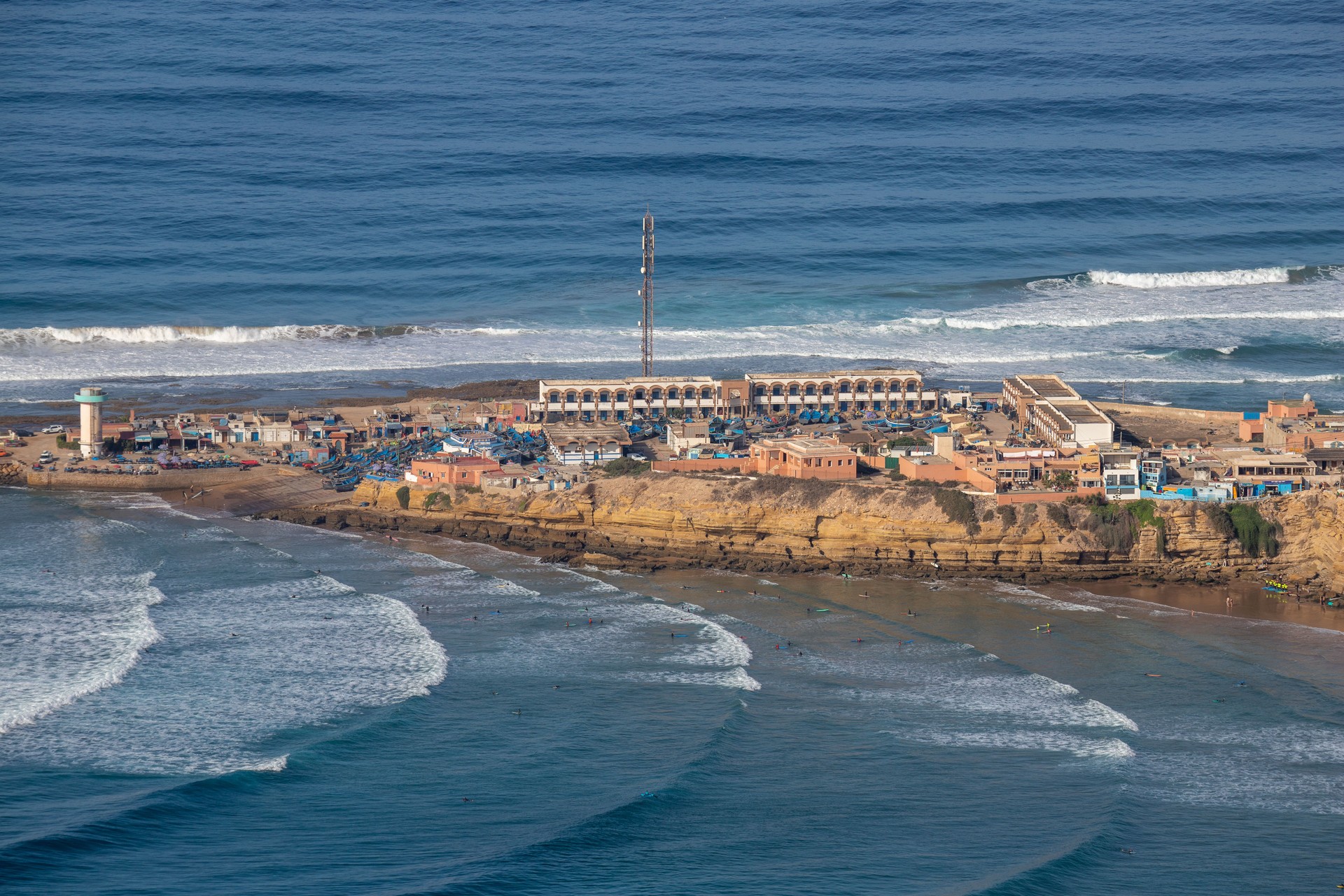 Imsouane coastal town in Morocco